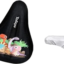 VELURA Kids Bicycle Seat Cushion Cover Small Soft Comfortable Child Bike Seat Cover Black S|1 Kids Bike Seat Cushion Cover| Saddle Covers, Seat Covers|Sporting Goods-picture-61