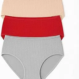 shoppy villa with sv logo Shoppy Villa Women’s Cotton High Waist Full Coverage Panty-picture-36