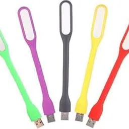 MINDRISERS Set of 5 Piece 5V 1.2W Portable Flexible USB LED Light Lamp (Colors May Vary)-picture-41