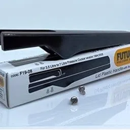 Futura LPHFS Plastic Pressure Cooker Handle With Screw, 3.5 To 7 Litre, (Lid Plastic Handle FPC) Black, 3.5 Liter-picture-28