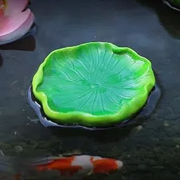 TRENDIVIBE 2-Piece buoyant Goose Pond Decor Resin Creature Water Decoration Outdoor Yard Small Lotus Leaf-picture-19