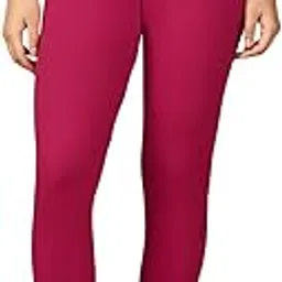 pynk Solid Premium Cotton Lycra Leggings for Women | Regular Fit Elastic Waist Full Length Women Leggings - Free Size-picture-33