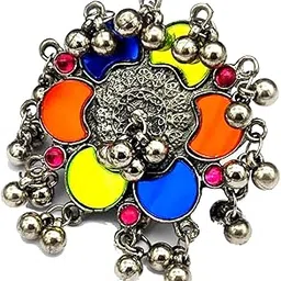 Vintage Oxidized Brass Ring-image-5