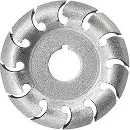 UJEAVETTE 12 Teeth 65mm Wood Carving Disc 16mm Bore Wood Shaping Disc Grinder Disc image 1