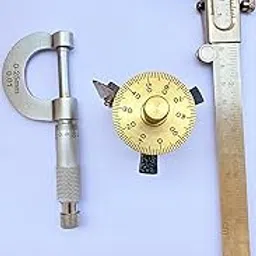 Awesome laser print vernier caliper,screw gauge with spheromiter brass disk with nickel combo pack-picture-18