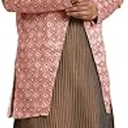 sojanya (Since 1958 Men's Silk Blend Peach ONLY Sherwani Jacket Size-picture-18