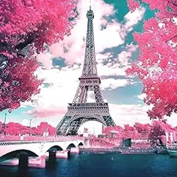 HOME CRAF® Diamond Painting Kit 12x16 inch Eiffel Tower Diamond Painting, 5D Diamond Painting Kit for Adults & Kids, Very Suitable for Home Leisure and Wall Decoration, Gift for Kids and Adults-image-35