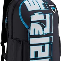 american tourister Herd 3.0 Style 01, 33L Volume College 3 Compartment Backpack with Front Organizer and Spacious Interiors for Unisex - Black-picture-46