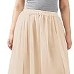 kicha Full Flared Pleated Georgette Palazzo Sharara Ethnic Solid Colors for Women's-picture-37