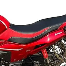 SANJEEB SEAT COVER Hero Glamour 125 Seat Cover (Red & Black Color)-picture-28