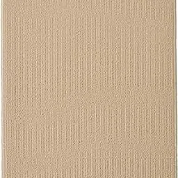 IKEA FINTSEN Bathroom Mat, Light Beige, 40x60 cm, Microfibre with Anti-Slip Base-picture-28