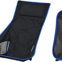 MERISHOPP Folding Camping Chair Replacement Fabric Oxford Backpacking BBQ Stool Cover Deep Blue | Camping Chair | Folding Camping Chair-image-66