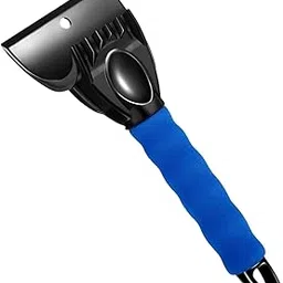 MERISHOPP Car Windshield Window Snow Ice Scraper Snow Remover for Car SUltraVoilet Blue| Universal Fit | High-Performance-picture-28
