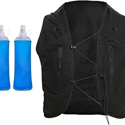 Hydration Vest with Soft Water Bottles, Outdoor Adventure, Large Capacity for Cycling, Climbing-picture-26