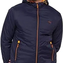 spykar Men'S Jet Black Polyester Solid Full Sleeve Regular Fit Jackets-picture-29