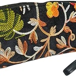 shireen Women's Embroidered Clutch Purse, Single Compartment | clutch for women daily use | Small Cute hand clutch | hand clutch small | Gift for girls | Small clutch bags for women-picture-41