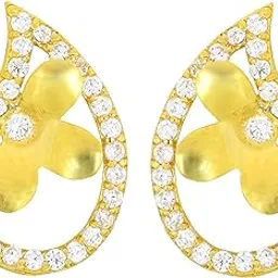 joyalukkas 22KT Yellow Gold Stud Earrings for Women-picture-27