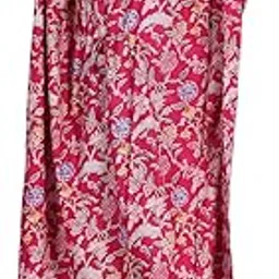 Cotton Kaftan Indian Floral Gown Attractive Nightgown Beachwear Casual Dress Maternity Free Size Coverups Comfortable Nighty Multicolour-image-9