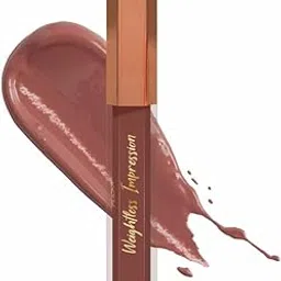 FLiCKA Weightless Impression Liquid Lipstick| Enriched With Vitamin E, Matte Finish, Moisturizing, Creaseless Formula, 07 July, 1.6ml-picture-21