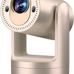 Green Lion Prisma 4K Portable Projector with 5200mAh Battery & Speaker & Remote Control, 150 ANSI Lumens, Screen Mirroring, (HDMI, USB, WiFi, BT) Connectivity, Android 9.0 - Platinum Gold-picture-28