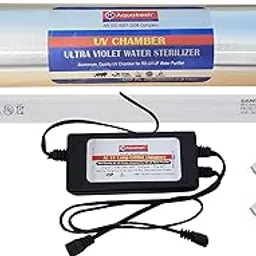 Aquafresh, Pokar RO 11w UV Set, 11w Philips Lamp-Tube UV Chamber AC Power Choke (Adaptor), Input 240w Out Put 11w 2 Pieces Elbow Suitable of RO UV Water Purifier-image-96