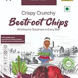 Crispy Beetroot Chips - Vacuum Fried Snacks (40g - Pack of 3) | Crispy & Tasty Healthy Snacks | Healthy Nutritious Snacks-picture-60
