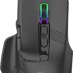 Porodo Gaming 9D Wired Mouse DPI 12800 with 13 Modes RGB Light - Black-picture-63