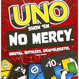 ARCADE GAMES Games ​U.N.O Show ‘em No Mercy Card Game for Kids, Adults & Family Parties and Travel with Extra Cards, Special Rules and Tougher Penalties.-image-1