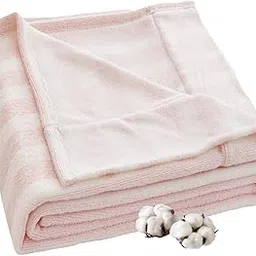 Towel Blanket, Single, 100% Cotton, Pile Cotton, Blanket, Skin, All Seasons, Sarasara, Sweat Absorbent, Moisture Absorbent, Breathable, Soft, Fluffy, Washable, Refreshing, Antibacterial,-picture-39