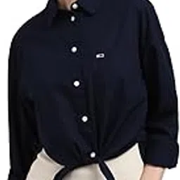 tommy hilfiger Women's Solid Regular Fit Shirt-picture-11