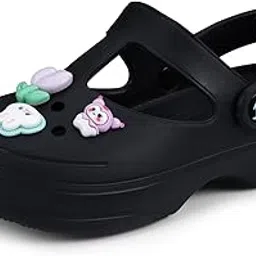 doctor extra soft Women's Classic Charms Clogs/Sandals with Adjustable Back Strap for Adult | Comfortable & Light Weight | Stylish & Anti-Skid |Waterproof & Everyday Use Mules for Girls & Ladies D-511-picture-21