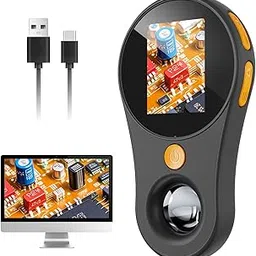 Earwig Macro Handheld Digital Microscope Fixed Focus, 2 Inch IPS Screen 500X Mini Microscope Camera Magnifier, PC Compatible, Portable Pocket Microscope for Science Education for Kids, Fun Birthday.-picture-16