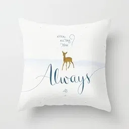 CRAFT MANIACS Always Word Art 16 * 16 Pillow with Cover | UBER Cool Merch for Fantasy Lovers-image-59