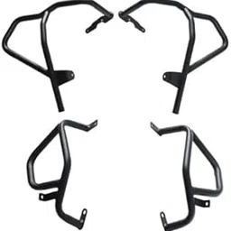 Upper Lower Crash Guard for V Strom 250 (Black)-picture-65