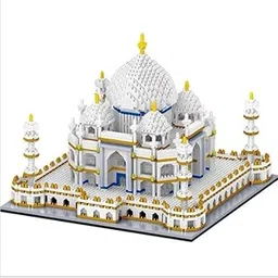 ICW Taj Mahal Architecture Building Micro Nano Blocks Bricks DIY Assemble Educational Toys Construction Set (2860 pcs)-picture-15