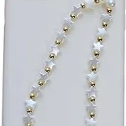 Snowy's Shop Pearl Phone Charm Wristlet for Girls – Cute Bow Bead Chain Lanyard for Teens Women, Short Anti-Lost Strap & Phone Decoration-picture-23