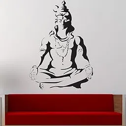 Wallstick Lord Shiva wallstickers (Vinyl 85 cm x 60 cm)-picture-10