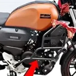 CRASH GUARD FOR YMH FZX BS6 MODEL PERFECT FITTMENT FOR THIS MODEL HEAVY QUALITY METAL WITH PREMIUM POWDERED COATING AND DOUBLE SLIDERS ON BOTH SIDES FZX-picture-14