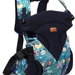 Chinmay Kids Baby Carrier Kangaroo Toddler Sling Wrap Portable Infant Hip seat Baby Carrier Baby Carrier (Navy Blue, Back Carry)-image-9