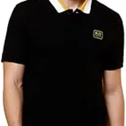 Men's Solid Red Polo T-Shirt-image-7