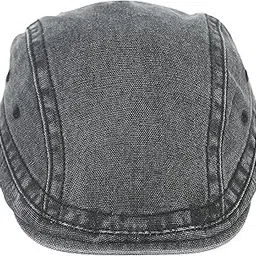 FabSeasons Cotton Ivy Flat Golf Cap – Classic Newsboy Gatsby Hat for Men-picture-10