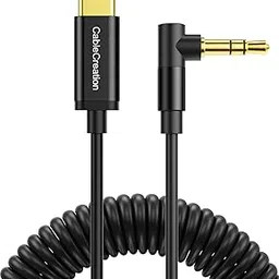 CableCreation USB C to 3.5mm Audio Aux Jack Cable (1.3-4FT), Coiled Aux to USB C Cable, Type C to 3.5mm Headphone Car Stereo Cord for iPhone 16 15 Pro Max, Galaxy S25 S24, Pixel, iPad Pro-image-25