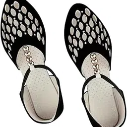 saba collection Women's Velvet Stylish Wedges | Comfortable Wedge Heel | Latest Heel Sandal |-picture-32