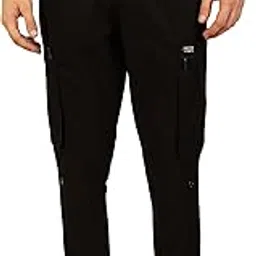 thomas scott Men's | Solid | Light Weight | Breathable Fabric | 2 Zipper Pockets | Mid Rise | Regular Fit | Cotton Blend | Button Waist | Chino Trouser | Pants-picture-27