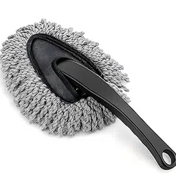 Premium Microfibre Car and Home Dusting Brush with Ultra-Soft Nano-Fiber Bristles | Ergonomic Anti-Slip Handle | Scratch-Free Dry Cleaning Tool for Car, Dashboard, Mirrors, Electronics & Furniture-picture-54
