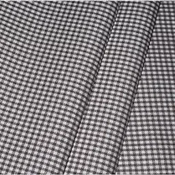 arvind Men's Poly Cotton Blend Small Checkered Unstitched Shirt Fabric (PC99M1)-picture-56