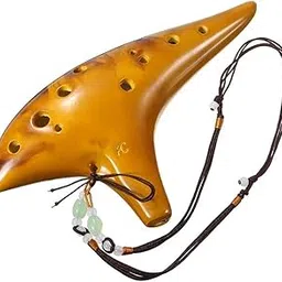 amiciSound 12 Hole Ocarina Alto C Key Flute Folk Musical Instrument with Wooden Glaze for Professionals(Ocarina for Professionals)-image-15