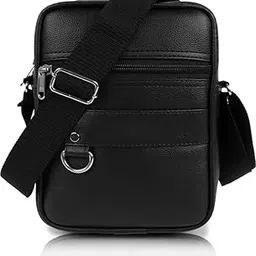 macberry Stylish PU Synthetic Leather Men's Sling Bag Cross Body Travel Office Business messenger…-picture-44