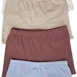 louryn koulyn Cotton Underwear for Women Boyshort Panties Full Coverage Boxer Briefs Stretch Boy Short Undies 4 Pack image 1