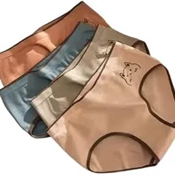 Women's Soft & Comfortable Breathable Cotton Panties Everyday Wear | Skin-Friendly, Stretchable, Breathable Briefs | Sizes M to XL | Regular Fit-image-0